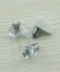 Heavy Duty Shelf Brackets For Cabinets And Closets Solid Steel Wall Mount Supports metal pins on wooden surface