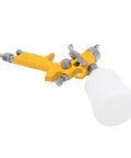 Rock Solid And Compact 125Ml Mini Spray Gun With Easy Turn Triple Knobs for smooth paint jobs, featuring 1Mm nozzle tip.