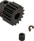16T 0.8 Module Safe D5 Pinion Gear For RC Cars Durable Steel Construction With Wide Tooth Profile Ultra Precision Machined Teeth ARA310999
