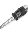 Keyless Self Tightening Drill Chuck B16 Taper 13mm Capacity 3 Jaw Fixture shown on white background.