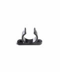 Clamp holder for Compact Black Fire Extinguisher 10.5 Inch Long By 2.4 Inch Wide By 1.5 Inch Deep, Go To Portable Home Auto Office Safety Kit