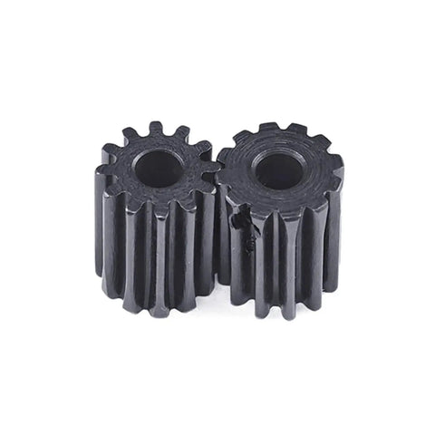 Beefy 1M Spur Gear Pinion Kit 10 11 12 13 Teeth With 4mm 5mm Bore 45 Steel Galvanized Powder Coated For Rust Resistance And Smooth Power Transmission