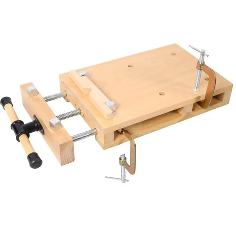 Top Tier Wood Vise For Workbench Quick Release Handle G Type Mount 78 Inch Jaw Opens Buttery Smooth Rock Steady Grip For Carving Cutting And Daily Shop Hustle wooden workbench vise with quick adjust mechanism and sturdy clamps.