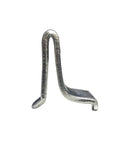 Adjustable Steel Pilaster Shelf Support Clips Set of 14 with Zinc Finish for Standard Shelving Systems side view