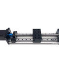 Rock Solid Linear Guide Motion Module Rail For CNC Tables With Nema23 Stepper And 1204 Ballscrew, 800mm Travel, Ultra High Precision 0.03mm, Speed 0-50mm/s, Horizontal Load Up To 60kg, Ideal For CNC, Robotics And Automation linear guide rail with sliding carriage