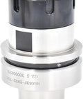 No Drama HSK63F Collet Chuck For CNC Woodworking Machines, compact design with HRC58 steel grip for precision clamping.
