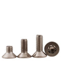 50 Pack Tough As Nails Six Lobe Titanium Countersunk Head Phillips Machine Screws for Woodworking in various sizes