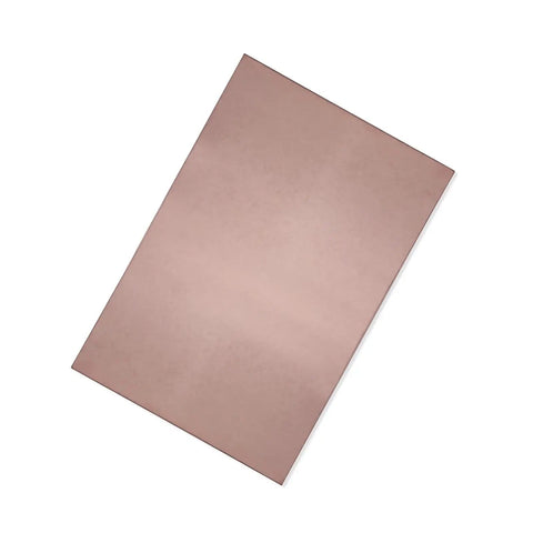 Single Sided Copper Clad Laminate PCB Board 300x200mm For Etching And Prototyping DIY PCBs Kit viewed from an angle.
