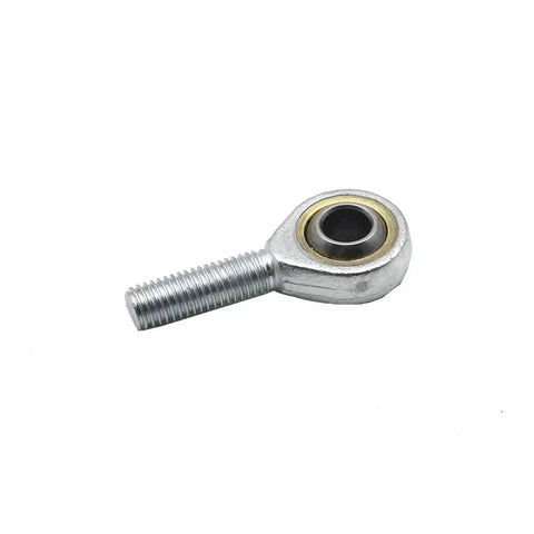 Close-up of a Two Piece SA10 Rod End Set With Right Hand Metric Threads Featuring Precision Fish Eye Ball Joints for performance.