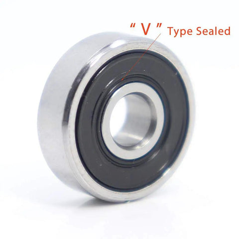 10 Piece Set 625 2Rs Miniature Ball Bearings 5X16X5mm Double Rubber Sealed Chrome Steel Deep Groove Parts For Voron Mobius 3D Printer Drop Right In And Roll Free Every Time