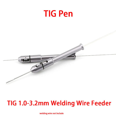 Pro Grade Tig Pen Welding Wire Feeder for Argon Arc Welding, semi automatic, ultra lightweight, fits 1.0mm to 3.2mm wire