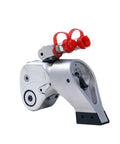 Heavy Duty Hydraulic Torque Wrench Featuring Slick 360 Swivel Head And Square Drive Built Like A Tank For Job Site Precision Plus Three Percent Accuracy Real Deal For Mechanics Handling Industrial Bolt Work, showing detailed side view.