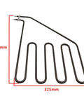 Heavy Duty High Temp Sauna Electric Heating Element 230V 2000W, 515mm length, 325mm width, ideal for sauna or workshop use.
