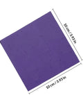 10 cm cobalt glass sheet, purple-blue square lab glass for flame color testing and filtration