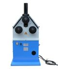 Heavy Duty Electric Hydraulic Pipe Tube Bender Machine Featuring Adjustable Round Square Band Roller And Powerful 3Hp 220V 3 Phase Motor front view with three rollers