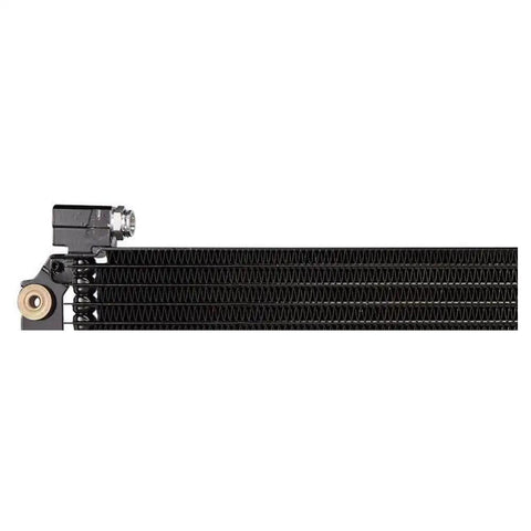 Super Cool Transmission Oil Cooler Kit For Cadillac Cts Xt5 And Chevy Camaro Corvette 2016-2020 With High Flow Design That Keeps Your Engine Running Smoothly Without Breaking The Bank Or Overheating On The Road Today!, black aluminum cooler with fittings