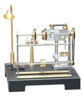 Old School Transmission System Kit For SE Series Mini Workshop Models Hands On DIY Steam Engine Build Set Functional Brass And Stainless Steel Mechanisms 27 Piece Collectible Industrial Display For Adults Retro Tech Gift