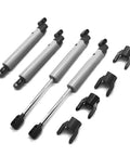 16-Piece Pneumatic Tech Parts Kit With Linear Actuator And Hydraulic Pump, Push Rods And Connectors For MOC Robots And Car DIY.