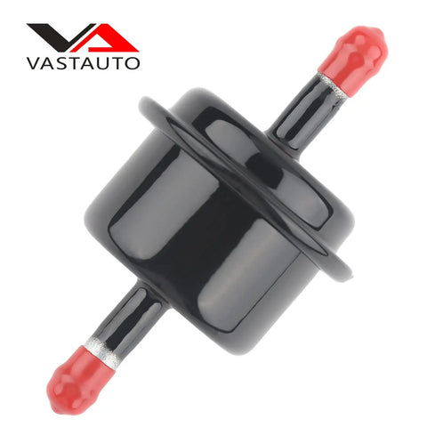 Heavy Duty Automatic Transmission Filter For Honda And Acura Cars Including Accord Civic CR-V CR-Z MDX RDX RLX TSX RSX TL ZDX Replaces 25430-PLR-003 And 044-0382 25430PLR003 0440382 With Easy Install And Superior Debris Protection, black filter with red caps
