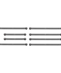 Aluminum Linkage Set for Redcat 1/18 Ascent-18 RC Crawler - Titanium Finish Upgrade Kit shown from top view