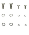 Bolt On Fuel Pump Block Off Plate Kit With Gasket And Stainless Hex Bolts For Small Block Chevy SBC Engines 265 283 327 305 302 350 383 400 Direct Fit With Heavy Gauge Steel Gasket For Durable Seal And Easy Bolt On Installation, stainless hardware set
