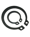 Heavy Duty C Type External Circlip Retaining Rings For Shaft Carbon Steel Snap Ring M52 in three sizes, ideal for machinery use.