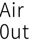 220 CFM Stainless Steel Crawl Space Vent Fan Kit With Dual Fans, Dehumidistat And Thermostat, "Air Out" text image
