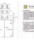 Installation instructions for Heavy Duty 6 Inch Double Action Swinging Door Hinges For Saloon And Cafe Bar Doorways.