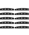 10 Pack Pizza Cutter Sheath Guards With Edge Protection, Portable Knife Covers Made From PP Material, Go To Universal Blade Guards