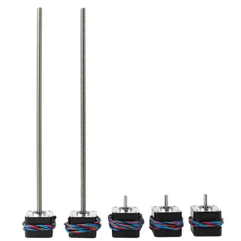 Sick 42 Stepper Motors Kit With Durable 320mm Z-Screw And Smooth Coupler For Upgrade Your 3D Printer Builds Perfectly On Most Machines, 320mm leadscrew set