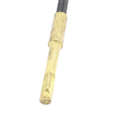 Close-up of 2 Pack Flexible Inner Shaft Cable For Bench Grinder And Drill Press, showing metal shaft detail, 99cm length.