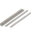 304 Stainless Steel 1/2-20 Fully Threaded Rod, 12 Inch Length, Corrosion Resistant Fastener for Industrial Assembly, Drillable and Cuttable
