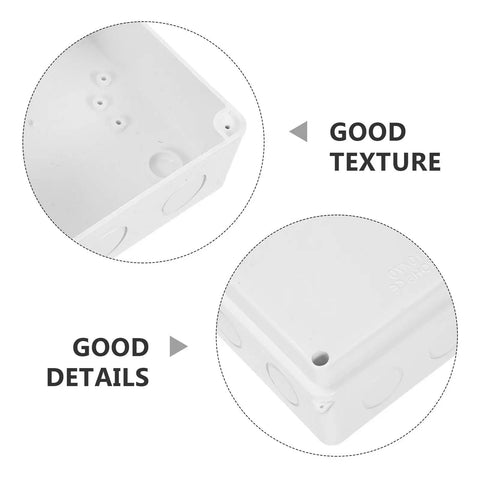 Close-up of Cool 13 Piece I P65 Waterproof Junction Box Kit For Electrical Projects showing good texture and details.