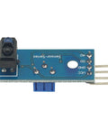 Top view of Ten Pack TCRT5000 Infrared Reflective Photoelectric Sensor Switch 3.3V to 5V Digital Output Module for Arduino Line Tracking