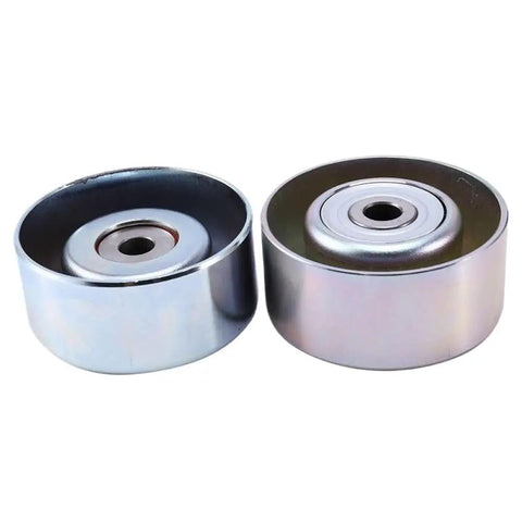 Upgrade Your Ride With This Solid Drive Idler Pulley Kit M63K For Toyota 4Runner And Tacoma 4.0L V6 Engines Replacing 16603-31040 Plus 16604-31020 Parts To Keep Things Smooth And Chill Under Hood, two metal pulleys