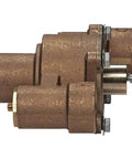 Heavy Duty Emergency Thermostatic Mixing Valve Delivering 31 Gpm Flow Rate With A Slick Wax Thermostat Design, brass construction, compact size.