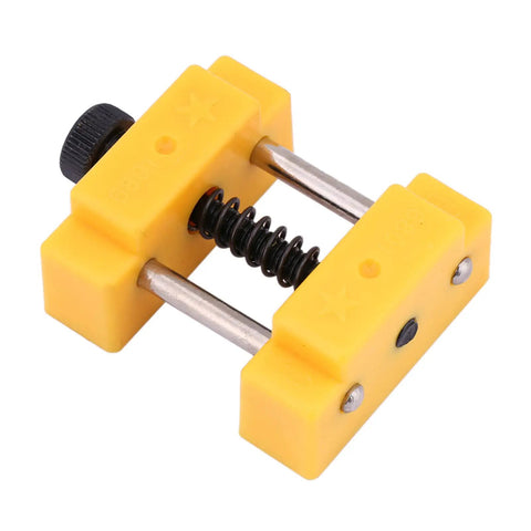 Mini Bench Vise Portable Adjustable Jaw Clamp Tool For Jewelry Making Woodworking Crafting Alloy Plastic 50x55x25mm