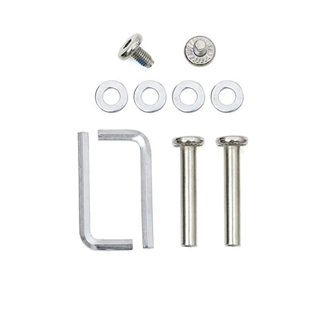 Inline Skate Replacement Wheel Axles Repair Kit With 6mm Shafts In 30mm And 36mm Lengths Includes 8 Screws 8 Washers 2 Hex Wrenches