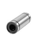 LM10UU Extra Long Linear Ball Bearings, 10mm Bore, 19mm OD, 55mm Length, Sealed On Both Sides, Chromium Steel Ball Bearings