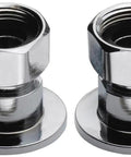 Silver Series Two Pack Coupling Flanges With One Half Inch NPT Female Inlet Built To Last Low Lead Compliant