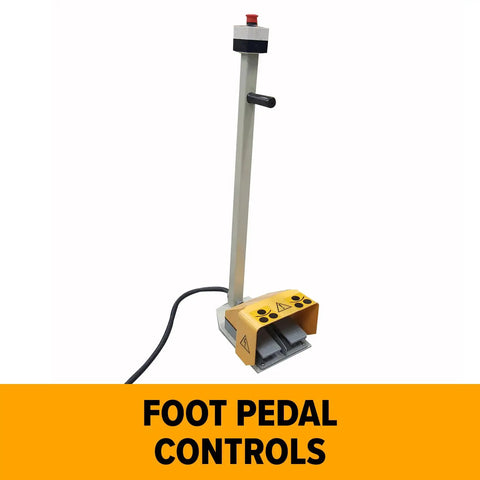 Badass 50 Inch Electric Slip Roll Machine For 16 Gauge Mild Steel Bending And Heavy Duty Rollforming With Dual Driven Motor Foot Pedal Control On A Rigid Steel Frame
