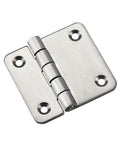 Flush Opening Stainless Steel Hinge For Industrial Cabinet Doors Asymmetric 304 Stainless One Piece Hardware close-up