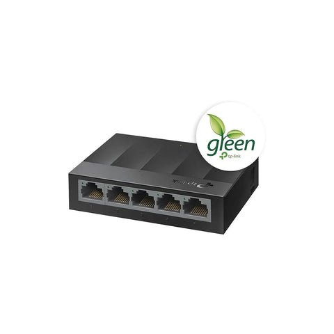 Litewave Five Port Gigabit Ethernet Switch For Desktop Use With Five RJ45 Ports Auto Negotiation And Auto MDI MDI X Plug And Play