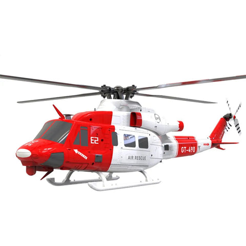 Goosky E2 UH-1Y RC Helicopter with GPS Auto Stabilization 2.4G 6CH Dual Brushless Stunt Aircraft Model, side view