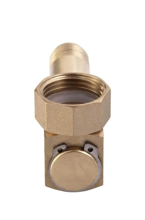 Brass Swivel Hose Reel Replacement Part For Garden Reels Models 709 709-S2 710 712 713 And 708 With Brass Swivel 4.21 Inch Length