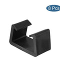 Eight Pack Patio Furniture Clips For Outdoor Setups Sofa Clamps And Rattan Wicker Chair Fasteners In Black 59mm Inner Diameter