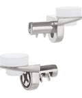 Heavy Duty Nickel Metal Shelf Peg Pins And Clips With Stick Tight Silicone Tips For 5MM Display Rack Holes close-up view