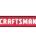 Craftsman logo in red and white with black outline