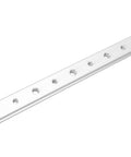 Silver 200mm Aluminum Alloy Miter Bar with Holes for T Slot Miter Track Jig For Woodworking