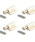 4 Pack Magnetic Push Latch For Cabinets And Drawers Push To Open Easy Access Built Tough Magnetic Cabinet Locks Hidden Handle